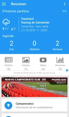 ServerSports Competitions android App screenshot 7